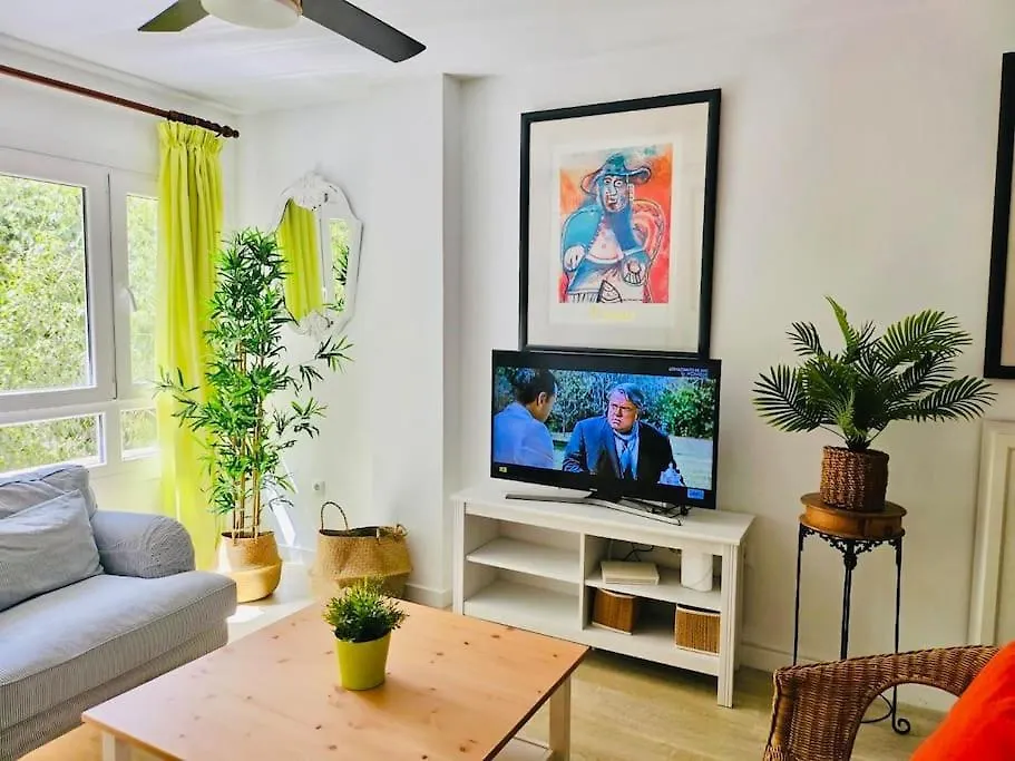 דירות מאלגה Centrico Piso Con 2 Camas De Matrimonio